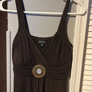 Brown size 8  dress